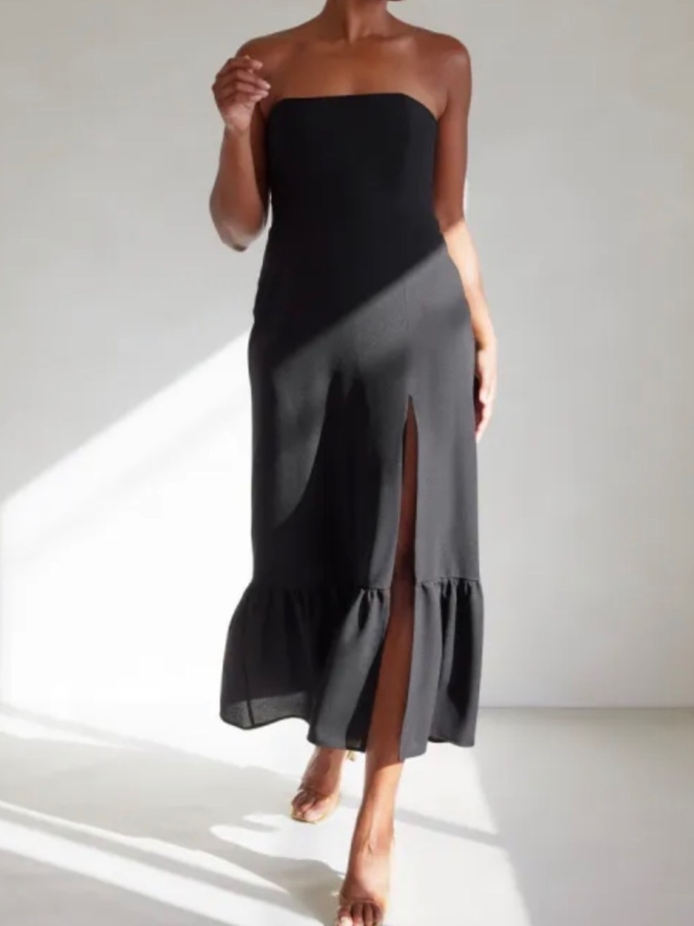 Park and Fifth Shaw Dress Black